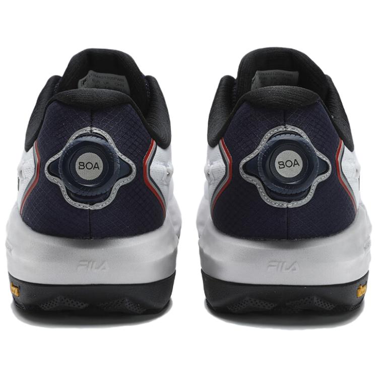 FILA Boa Explorer 2 Comfortable Durable Low-Top Outdoor Shoes Men sneaker White A12M421207FWB