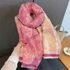 Winter Women Print Imitation Cashmere Scarves Autumn and Winter Female Thick Fashion Warm Soft Wild Scarf Shawl Poncho Stoles