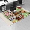 Chair Mat Office Carpet: Large Size, Cute Farm Animal Print, Home Decor for Sofa, Office Use, Gift Idea for Bedroom, Living Room & Various Rooms