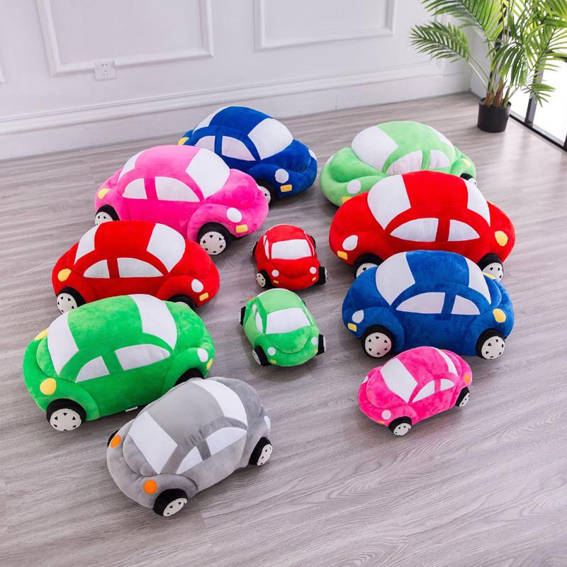 Adorable Plush Car Toy For Kids Super Soft Pp Cotton Stuffed Vehicle Pillow