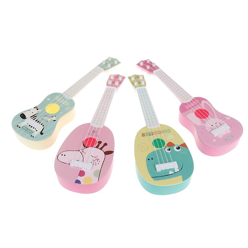 Funny Ukulele Musical Instrument Kids Guitar Montessori Toys Education Gift