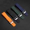For Mido Multifort TV M049.526 Waterproof Rubber Watch Strap 22mm M049 Curved Interface Silicone Watch Accessories Band