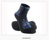OUZO 5mm Camouflage Non-Slip Dive Booties: Shorty Snorkeling & Swimming Socks, Wear-Resistant & Warm for Beach.