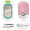 RTS1 Eyelash Fan Rechargeable Handheld Mini Fan Lash Dryer With Built in Sponge Perfect for Eyelash Extension Application