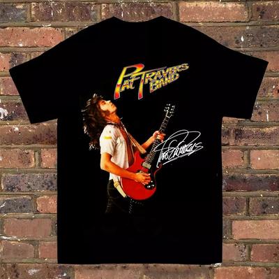 Nouveau T-shirt PAT TRAVERS Singer Unisexe Manches Courtes Hommes Femmes Toutes Tailles S-5XL T-shirt Unisexe
