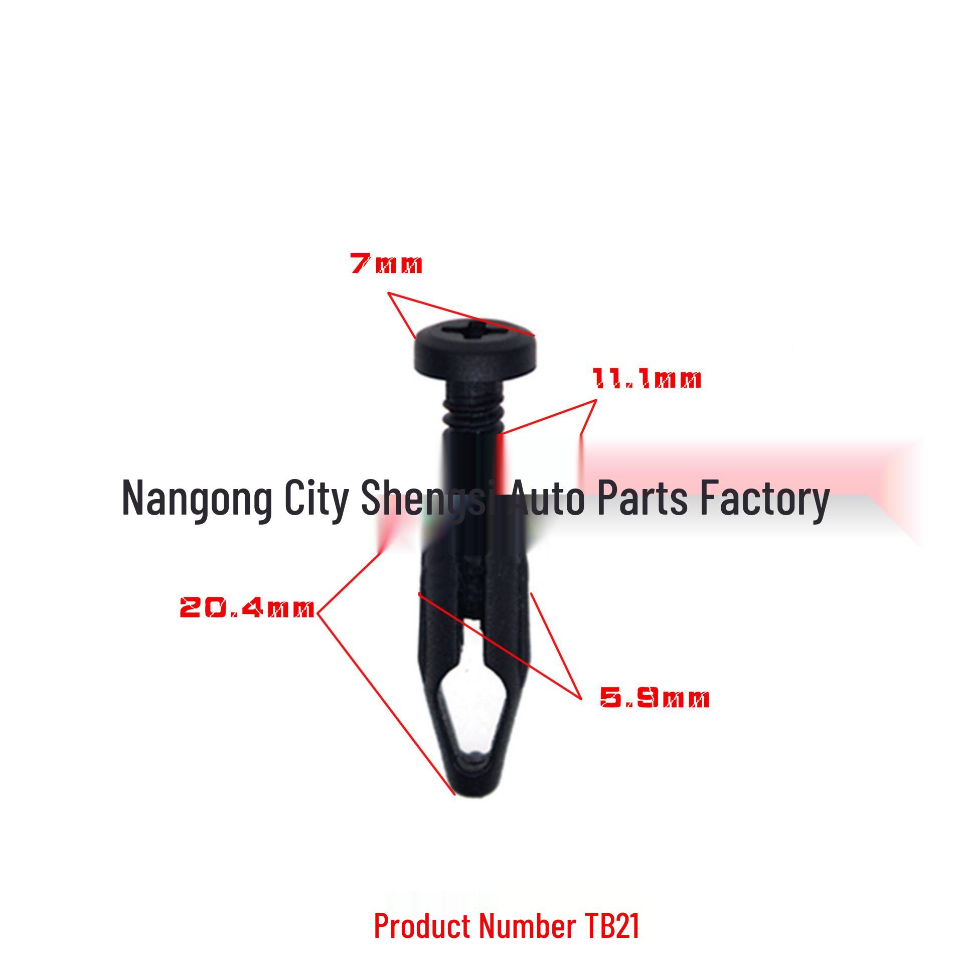 

Universal Car Door Panel Trim Clip for GM - Positioning & Installation Accessory 10000 units