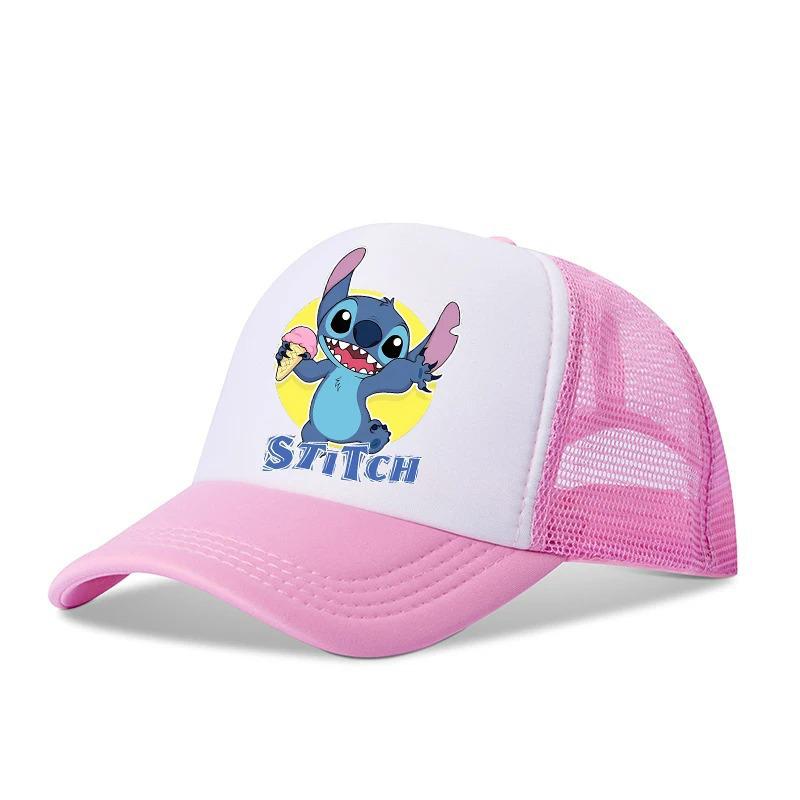 Cartoon Print Mesh Baseball Cap - Breathable Dome for Sports & Hip Hop, Ideal Birthday Gift