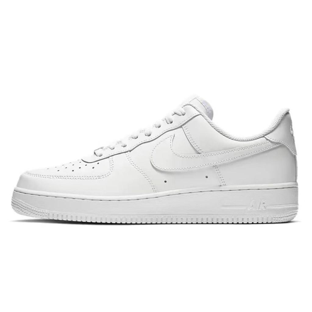 Nike Air Force 1 Blue Tide Feather Pelle Resistente all'Abrasione Scarpe da Skateboard Basse Unisex Blu Bianco CW2288-111(Team1321-)
