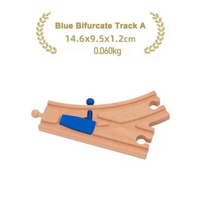 All Kinds of Wooden Track Accessories Beech Wood Railway Toys Fit For Brand Wooden Train Tracks Education Toys For Children