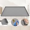 34" x 22" Spülbeckenmatte Wasserdichtes Silikon Spülbecken-Organizer Feuchtigkeitsbeständig Wärmeisolierung Spülbeckenschutz