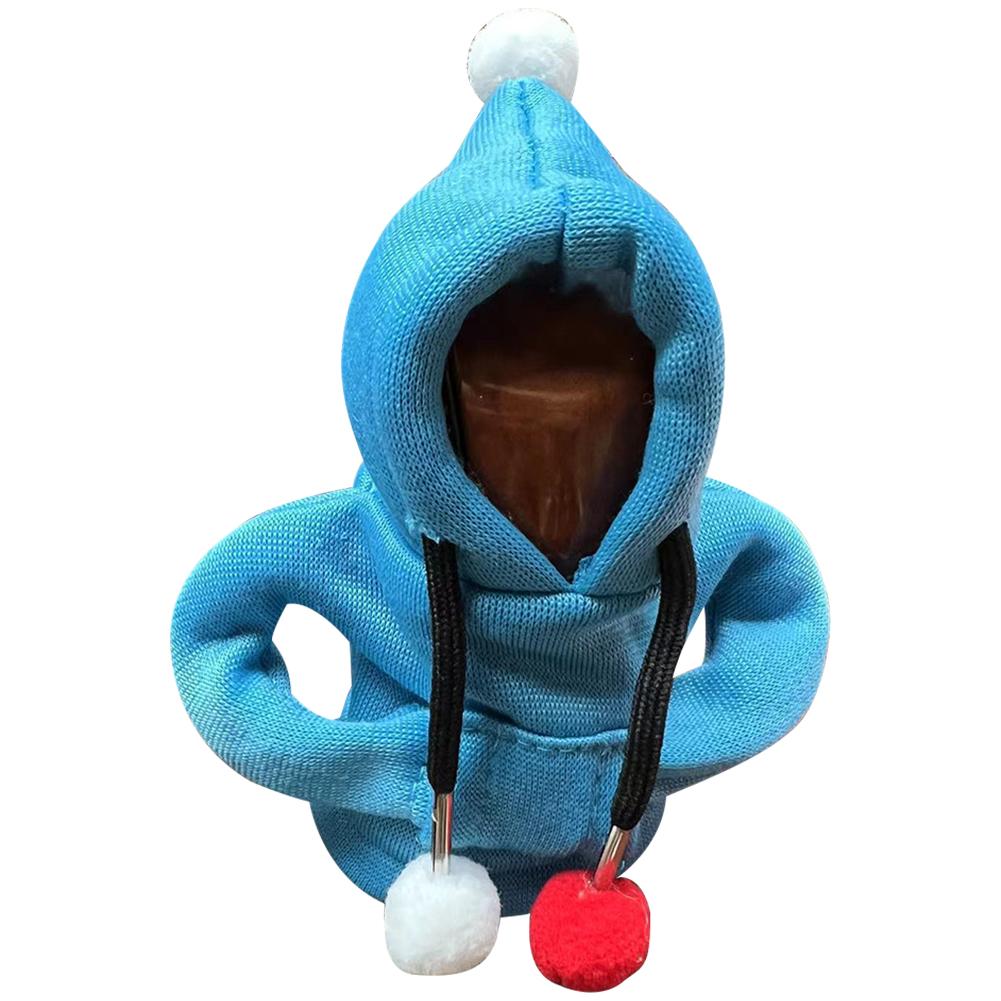 3-1pcs Hoodie Car Gear Shift Cover Manual Handle Gear Sweatshirt Change Lever Cover Gearshift Hoodie Car Gear Shift Knob Cover