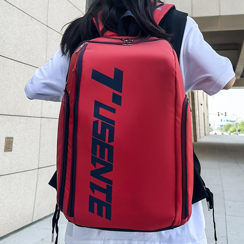 Schoolbag New Alphabet Backpack Nylon Wear-resistant Computer Bag Multifunctional Male and Female Student Backpack Outdoor Travel Bag