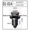 Nissan & Mazda Car Bumper Clips - Through-Hole Rivets for Toyota