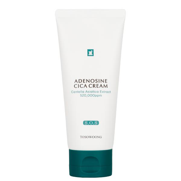 Adenosine Cica Cream 100ml Large Size Daily Soothing Care Centella Asiatica Extract 520,000ppm