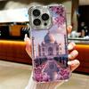 Islam Muslim Mosque Soft Phone Case For iPhone 15 16 17 Air 14 Pro Max 16E Plus 13 12 Mini Plating Anti-Fall Fundas