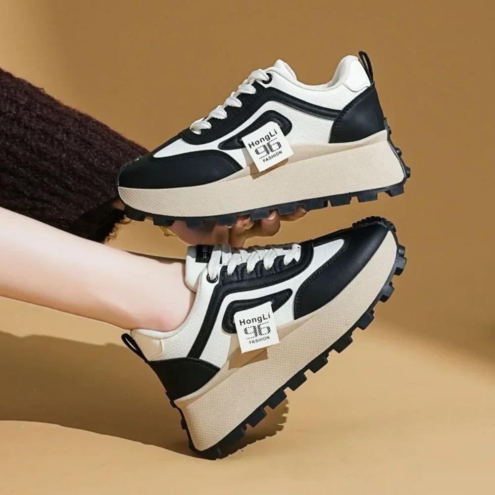 Women's Spring  New Casual Shoes Petite Cute Sports Shoes With Increased Height Sneakers For Adults From China Mainland