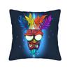 Crash Bandicoot Mask Icon Pillow Case  Fashion Pillow Cover Square Pillowcases For Living Room Bed Chair