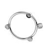 Garden Watering Sprayer Stainless Steel High Pressure Mist Sprinkler Head Garden Hose Nozzle Splitter Wide Angle