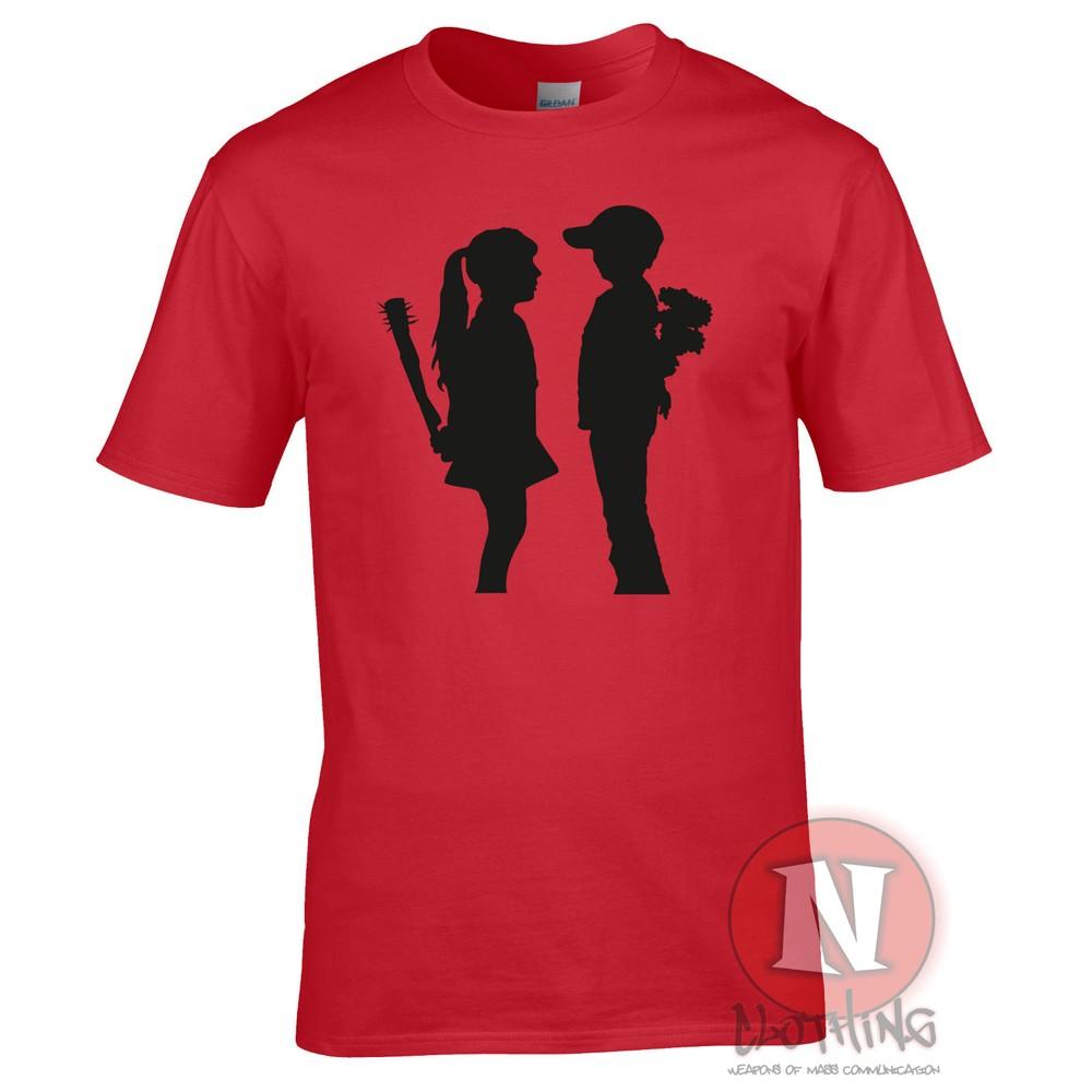 Banksy Boy Meets Girl TShirt Urban Art Graffiti Brand New S
