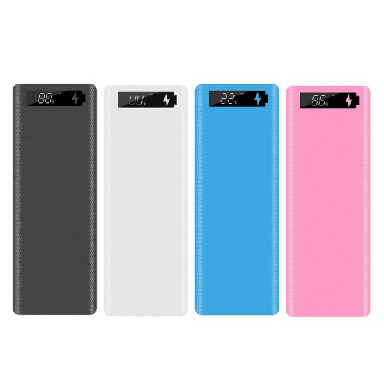 M10 Portable Micro USB Type-C Power Bank Shell 18650 Cutie încărcător baterie