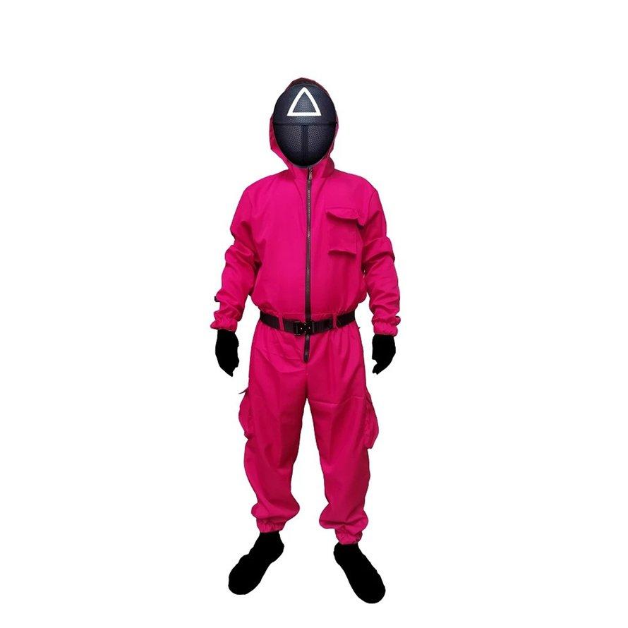 Buy Pearliky Roleplaying Costume Squid Game Red Onepiece Cos Costume