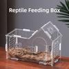 New Acrylic Reptile Habitat Clear Ventilated Lizard Breeding Box Arboreal Anti-Escape Reptile Terrarium Small Pet Supplies