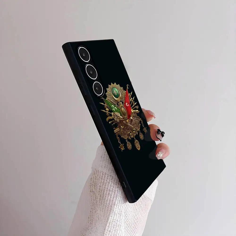 Ottoman Empire Coat Of Arms Phone Case For Samsung S series s21 s22 s23 s24 s25 FE Plus Ultra TPU Soft to Skin-friendly case