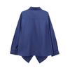 European & American Style Women's Long Sleeve Batwing Striped Shirt