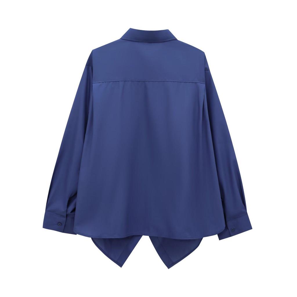 European & American Style Women's Long Sleeve Batwing Striped Shirt