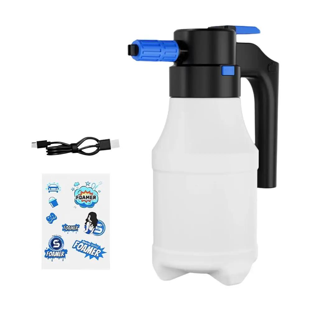 

Electric Foam Sprayer Car Wash Foam Spray Pot Lithium 1h Endurance Pot Foam Battery Rechargeable Wash Wash Towel Foam USB C K4N0