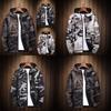 Premium Reversible Men Jacket Coats Male Casual Hooded Camouflage Windbreaker Outwear