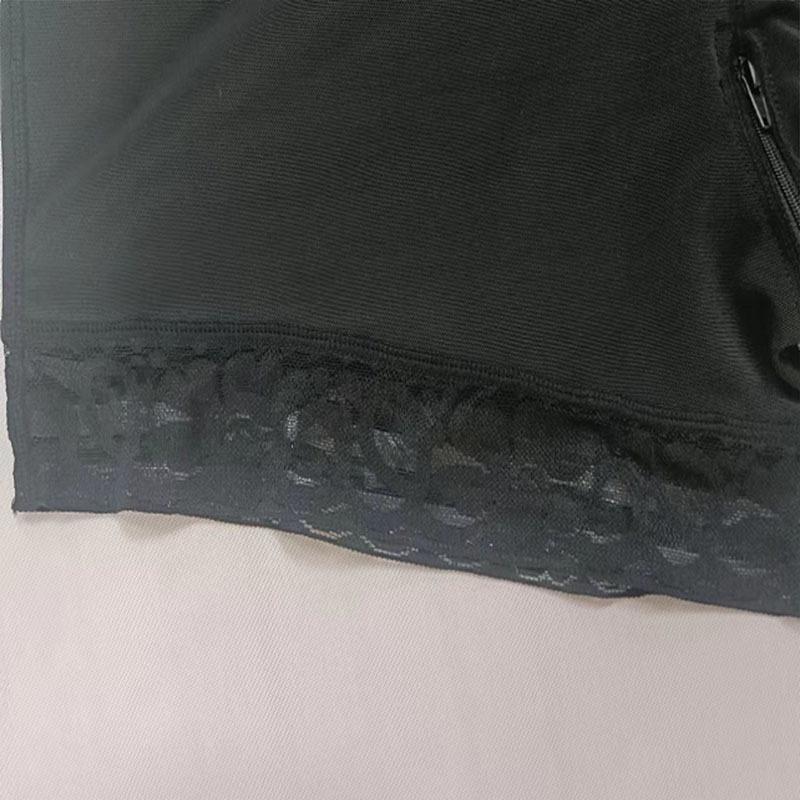 Women's Cross-Border Body Shaping Slimming Pants with Zipper - Butt Lifter and Abdomen Control.