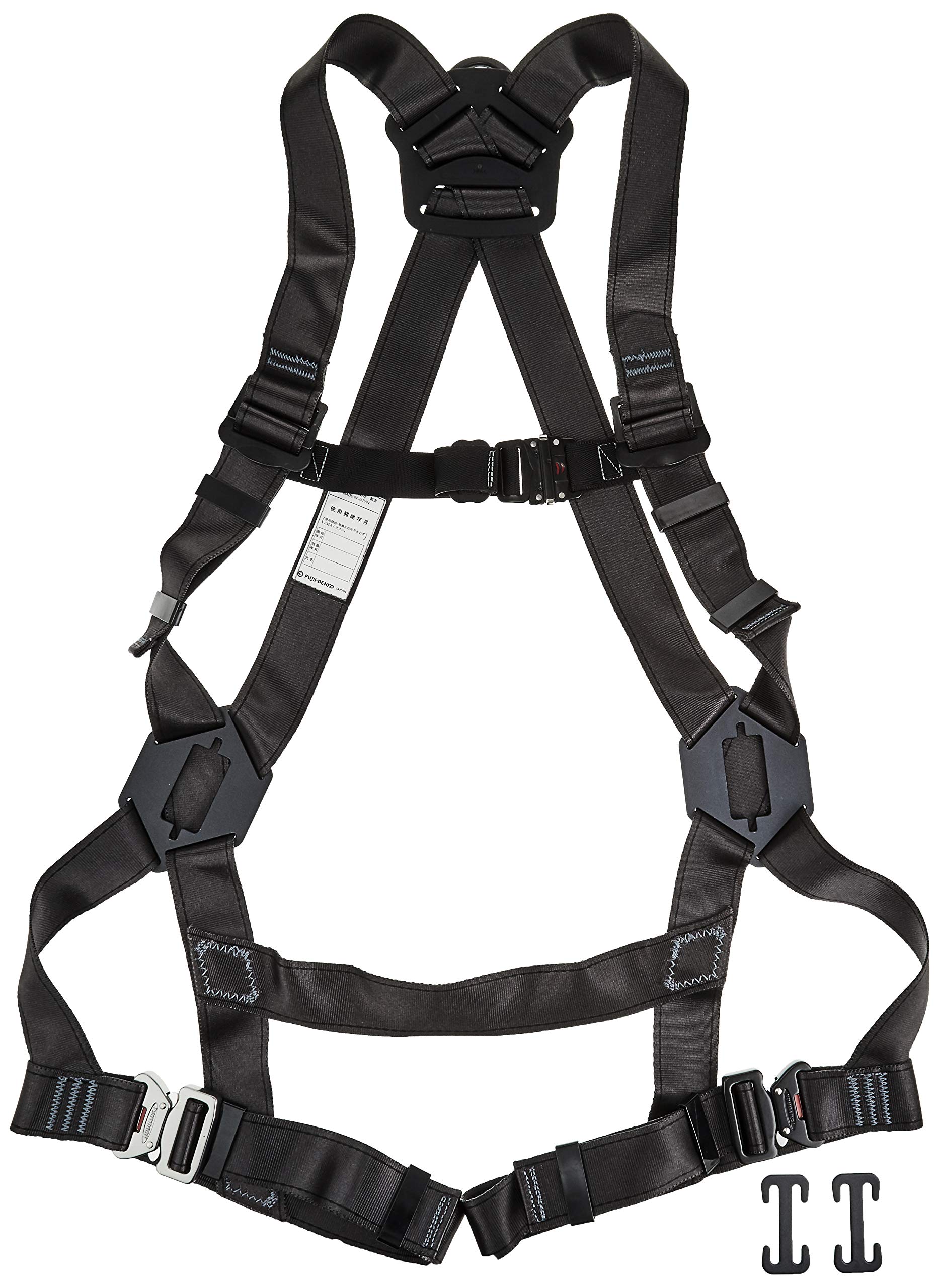 

Fujii Denko New Standard Full Kurokage Full Harness Dark Size Horizontal Thigh Easy Made in Fall Arrest Device for Working at Full Safety TSUYORON