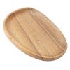 Wood Serving Tray Irregular Shape Food Platter Easy To Clean Storage Tray  Dining Table