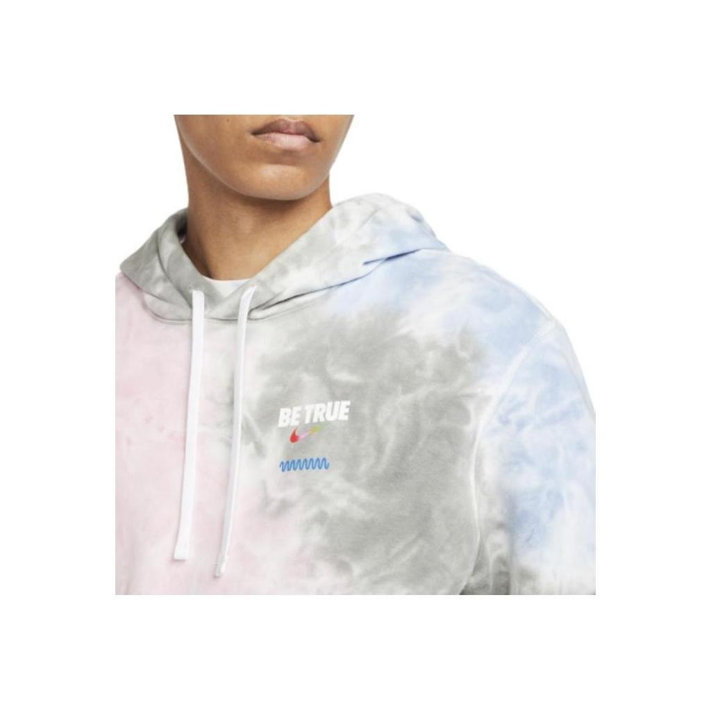 Nike Sportswear BETRUE Tie-Dye Hoodie Pink Foam Multi-Color DV3791-663