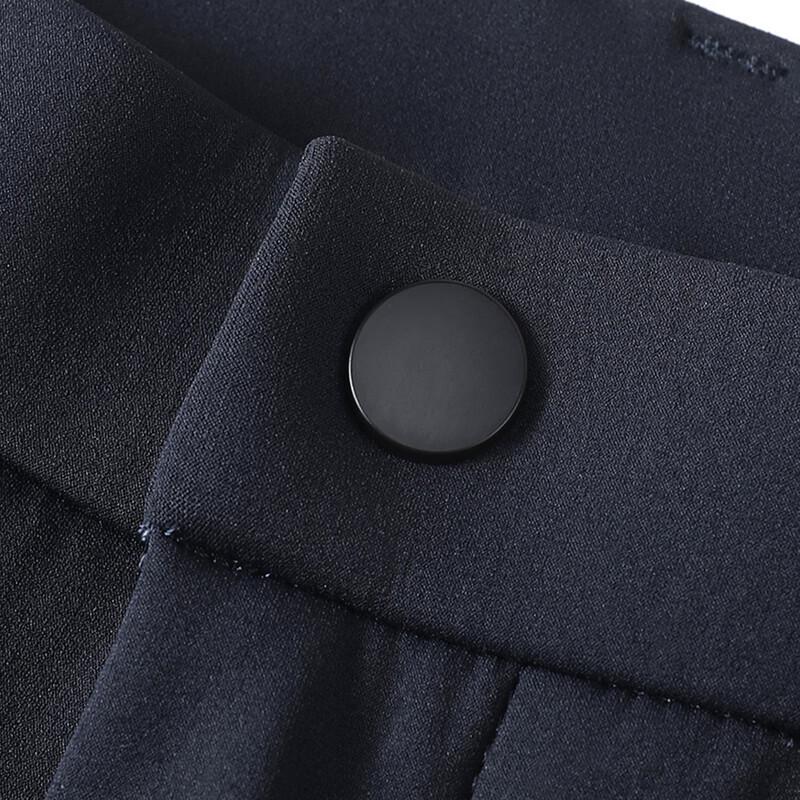 JOW Men's Brushed Warm Thickened Straight-Leg Trousers