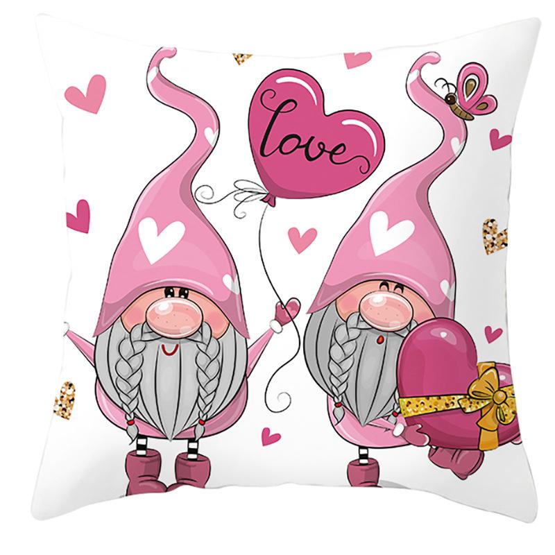Faceless Santa Pillowcase Christmas Decoration Home  Gift Noel Navidad Happy New Year 2022 Cushion Cover