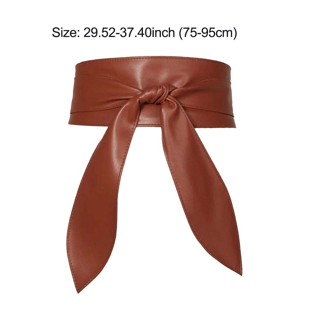 Belts Clothing Decoration Bow Ribbon Women's Wide Girdle Belts Decorative Waistband Waist Strap