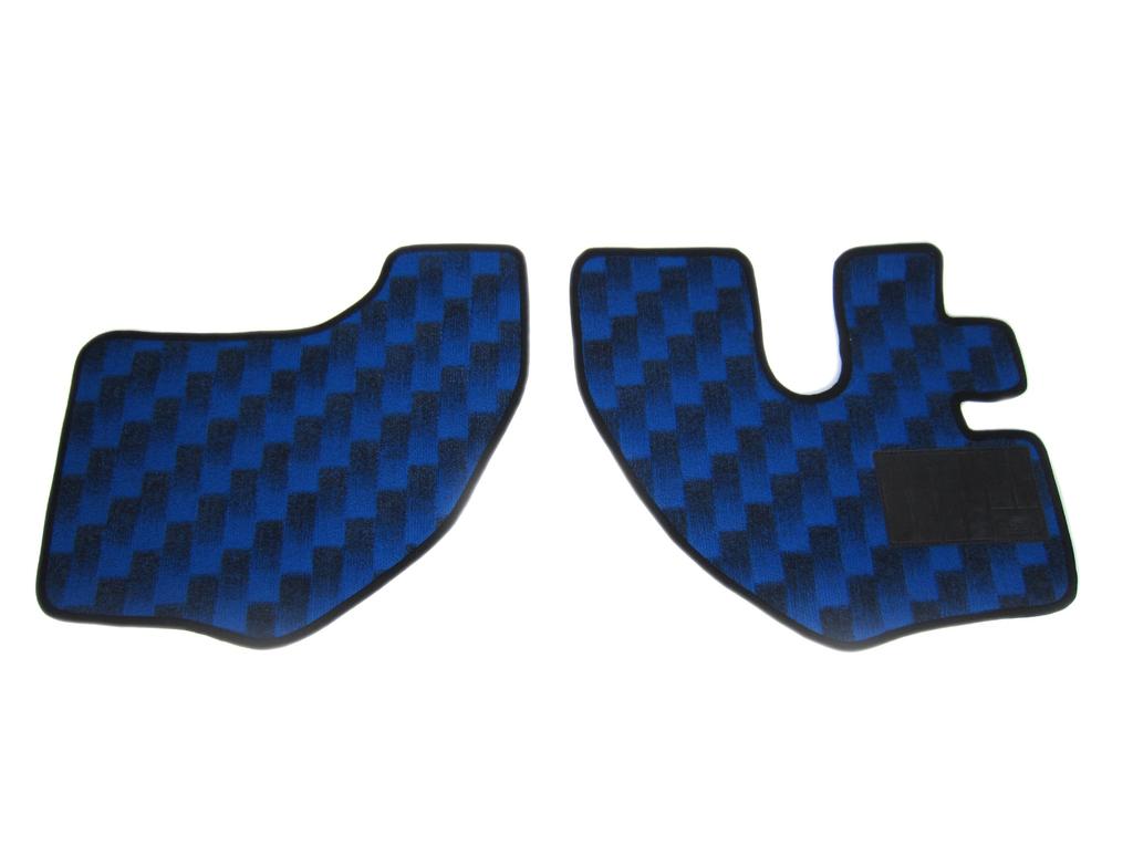 TURN Samuromat Assistance Set Floor Mat 54 Mitsubishi Fuso 2t Bluetec Canter Standard Blue 63182140 Driver's No.