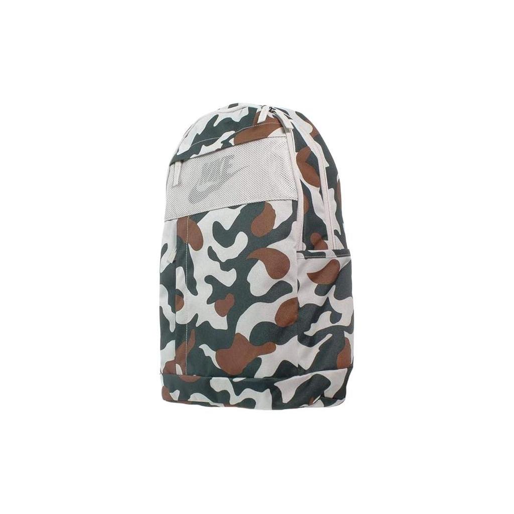 Nike Large Capacity High School Student Sports Zipper Backpack Unisex Backpack Camouflage BA6021-008