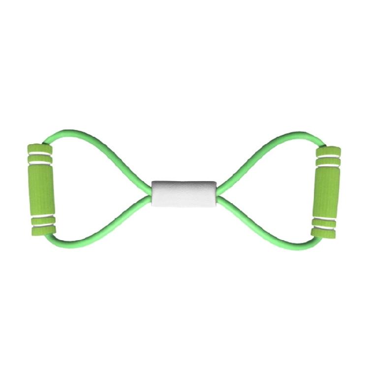 Resistance Band Figure 8 Workout Tube Stretch Fitness Band for Arm Chest Trainer
