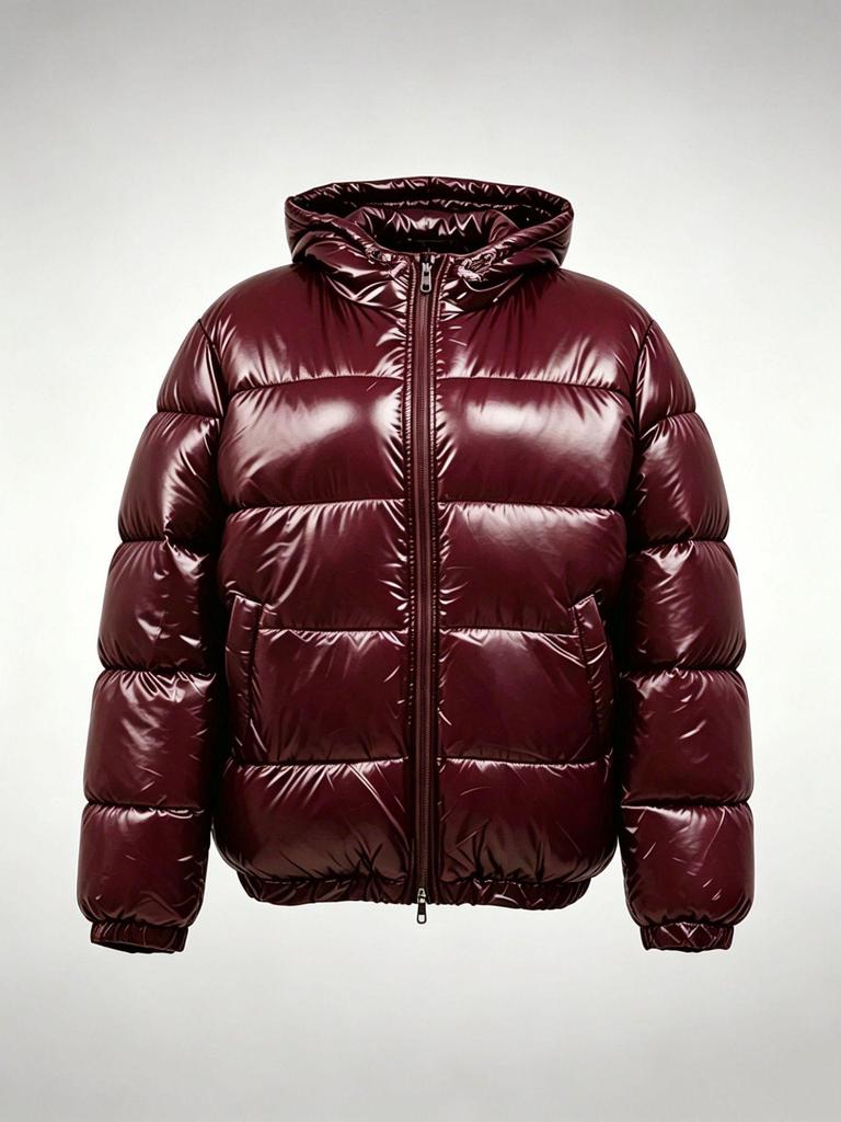 Men’s Winter Hooded Cotton Jacket: Warm Padded Coat for Casual Wear - European & American Style
