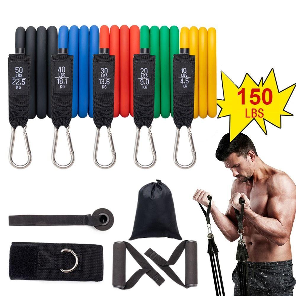 

Набор латексных лент для упражнений, эластичные ленты для тренировок в тренажерном зале, фитнес-резинки для мужчин и женщин