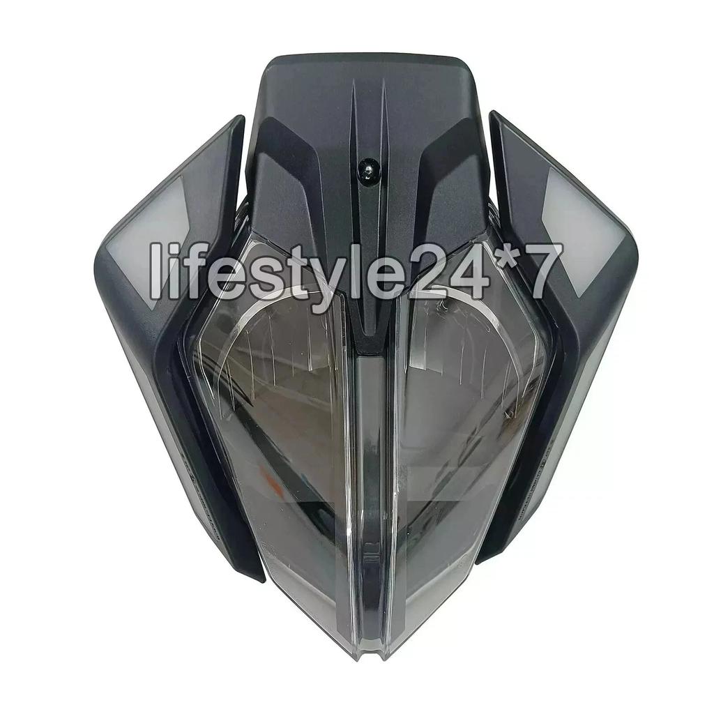 Fit For KTM Duke 250 390 GEN-3 "LED Front Headlight Headlamp & Side Mask"