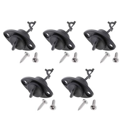 HAMILO 5 Piece Boat Drain Plug Kayak Replacement Parts with Screws