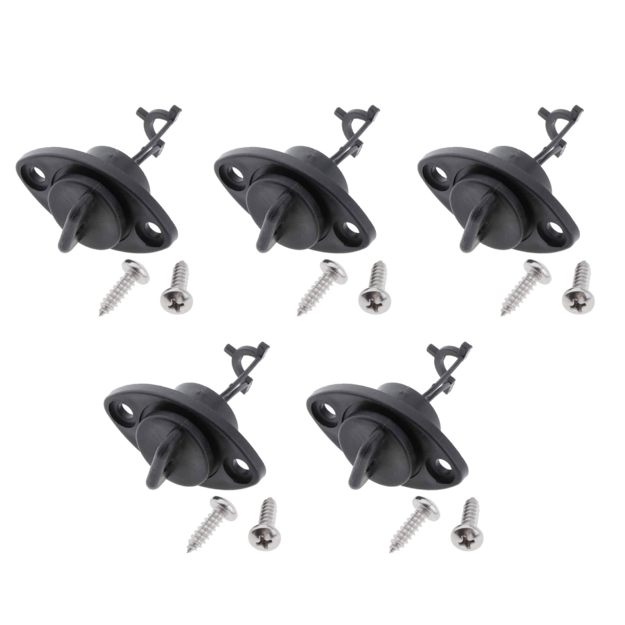 

HAMILO 5 шт. Заглушка для слива воды из лодки, запчасти для каяка с винтами