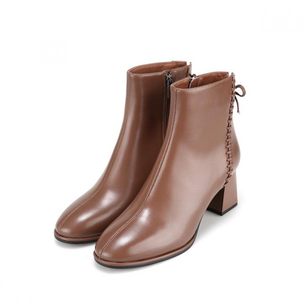 

Barbara Leather Ribbon Ankle Boots Bbh867br 250mm