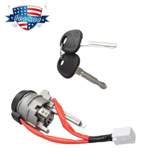 Car Ignition Lock Cylinder Switch with 2 Keys Fit for 2015- Hyundai Elantra