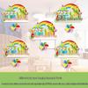 Children's Day Classroom Decorations: Cartoon Flag Banners for Kindergarten Activities
