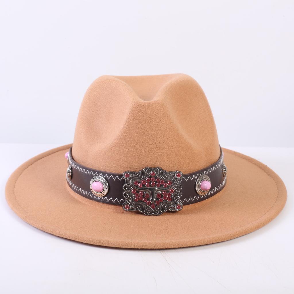 Popular European and American Classic Simple Flat-brimmed Top Hat Men's and Women's Fashionable and Elegant Versatile Jazz Hat Top Hat